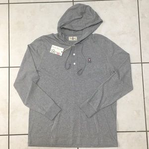 Psycho Bunny lightweight jersey hoodie